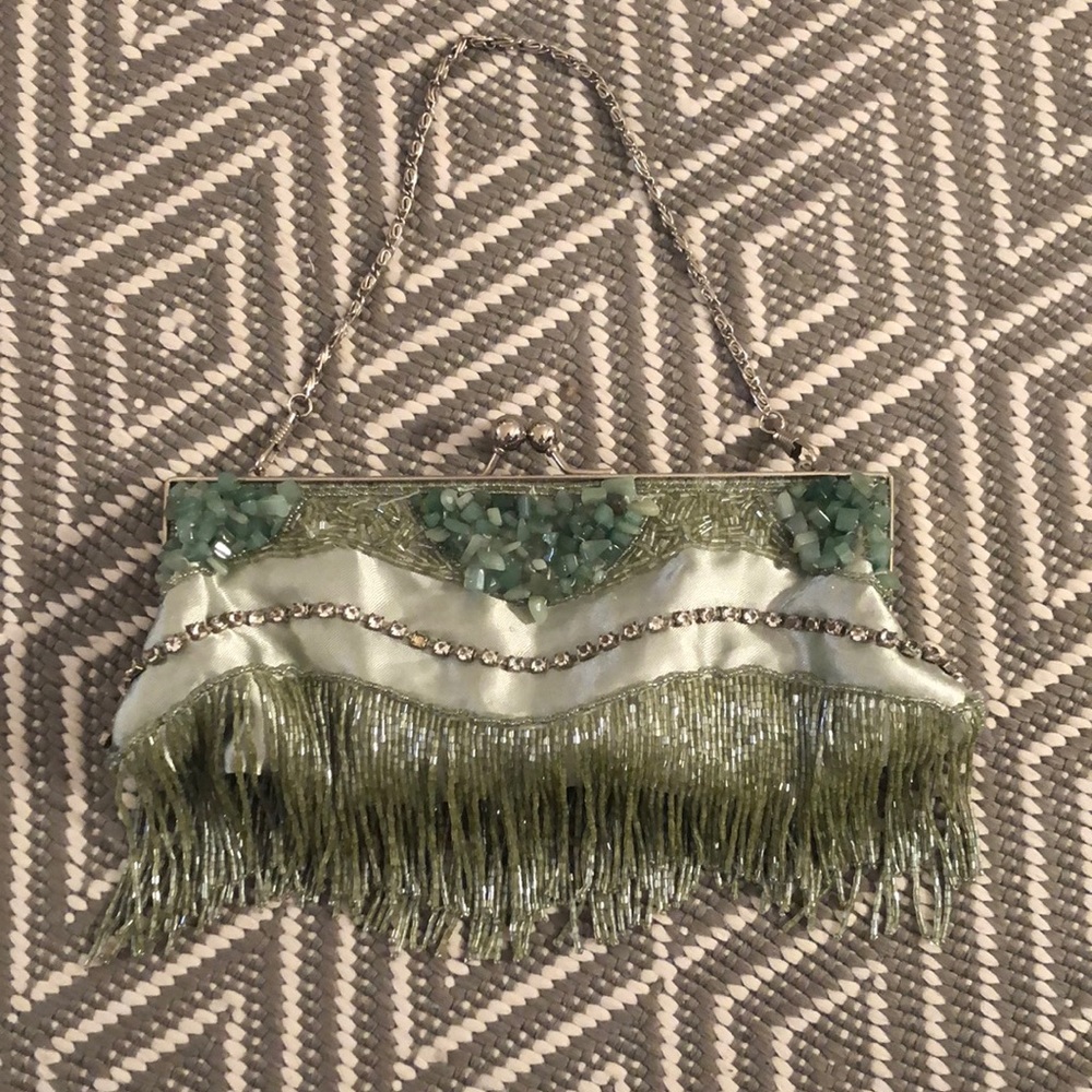 Vintage Beaded Clutch
